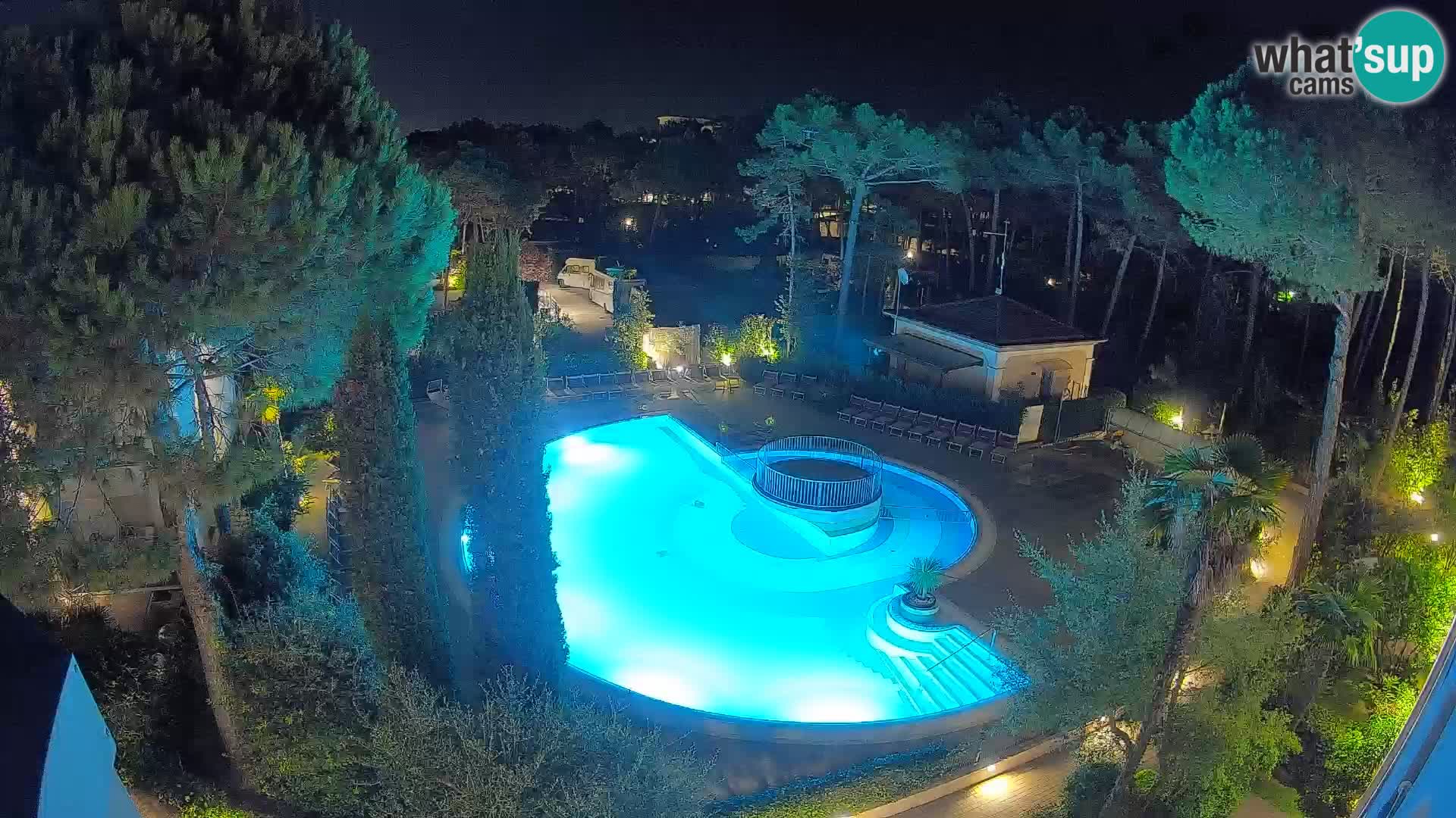 Villaggio Mare Blu pool LIVE webcam Bibione Pineda – Italy