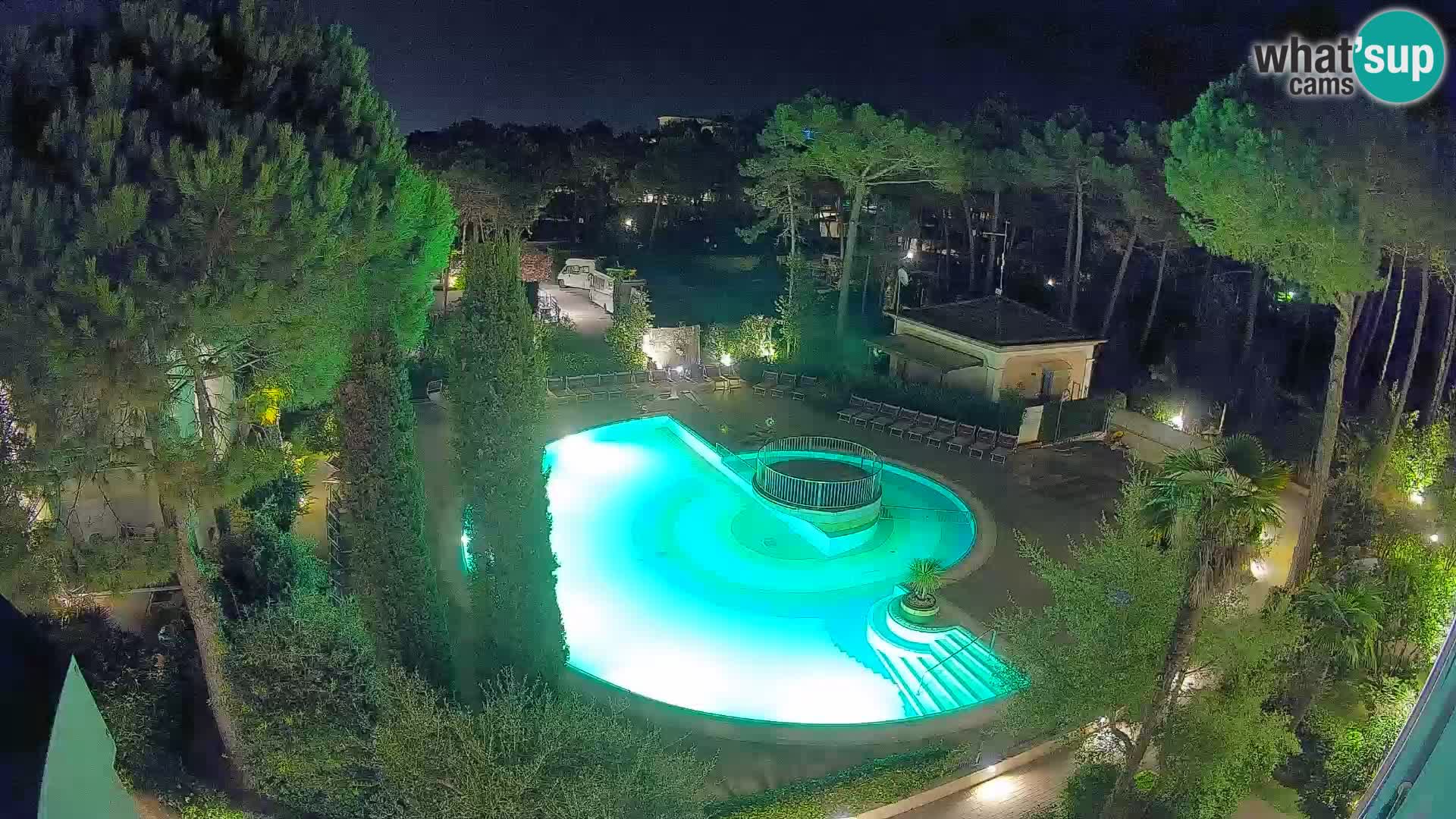 Villaggio Mare Blu pool LIVE webcam Bibione Pineda – Italy