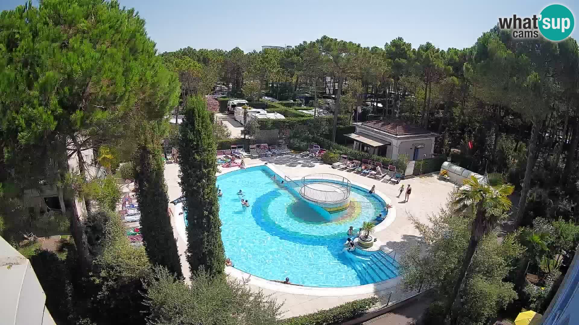 Villaggio Mare Blu Pool LIVE-Webcam Bibione Pineda – Italien