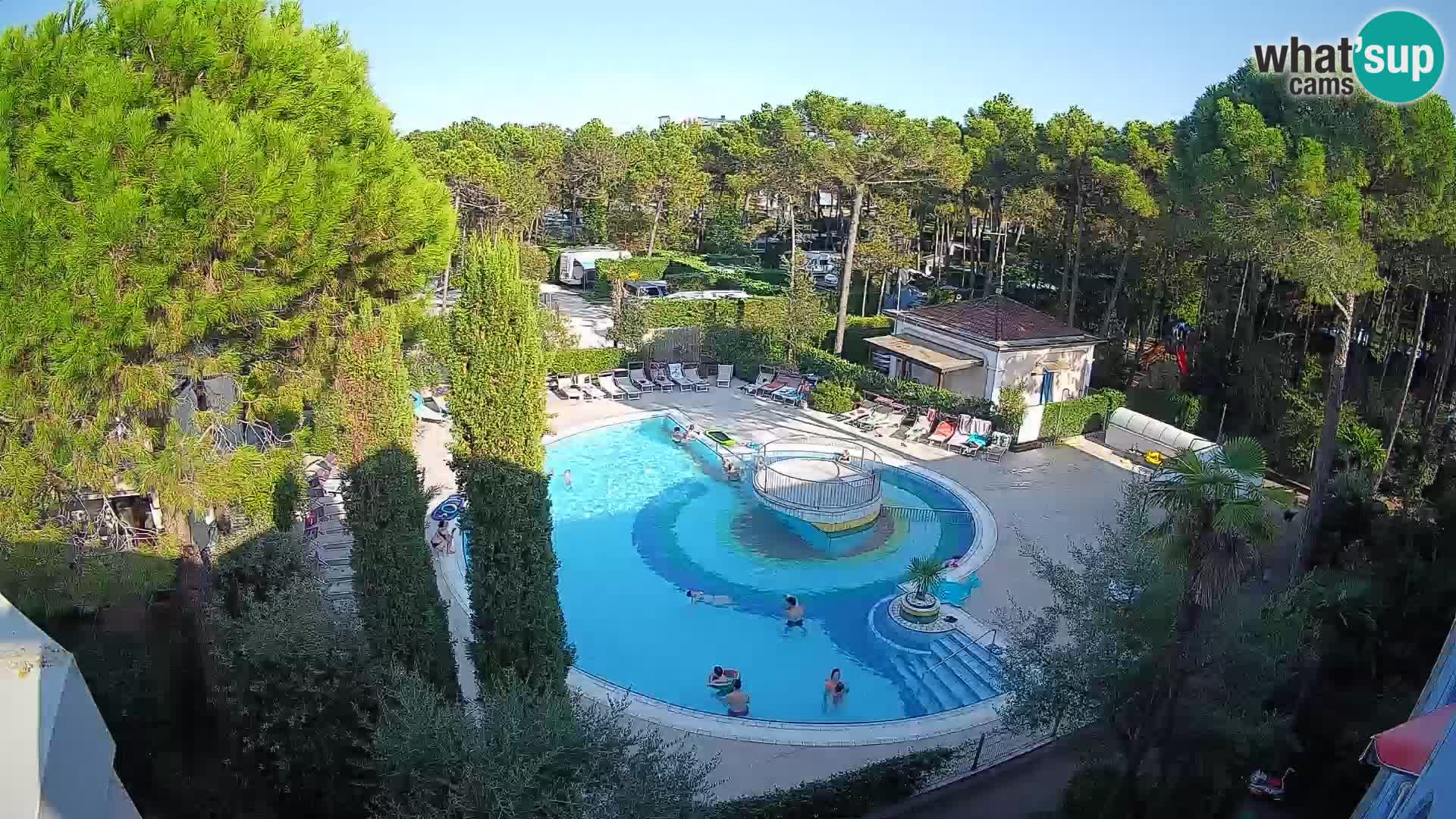 Villaggio Mare Blu Pool LIVE-Webcam Bibione Pineda – Italien