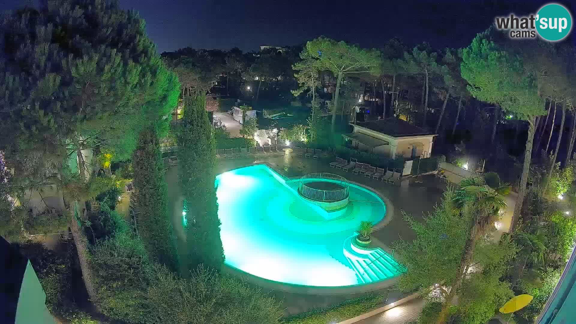 Villaggio Mare Blu pool LIVE webcam Bibione Pineda – Italy