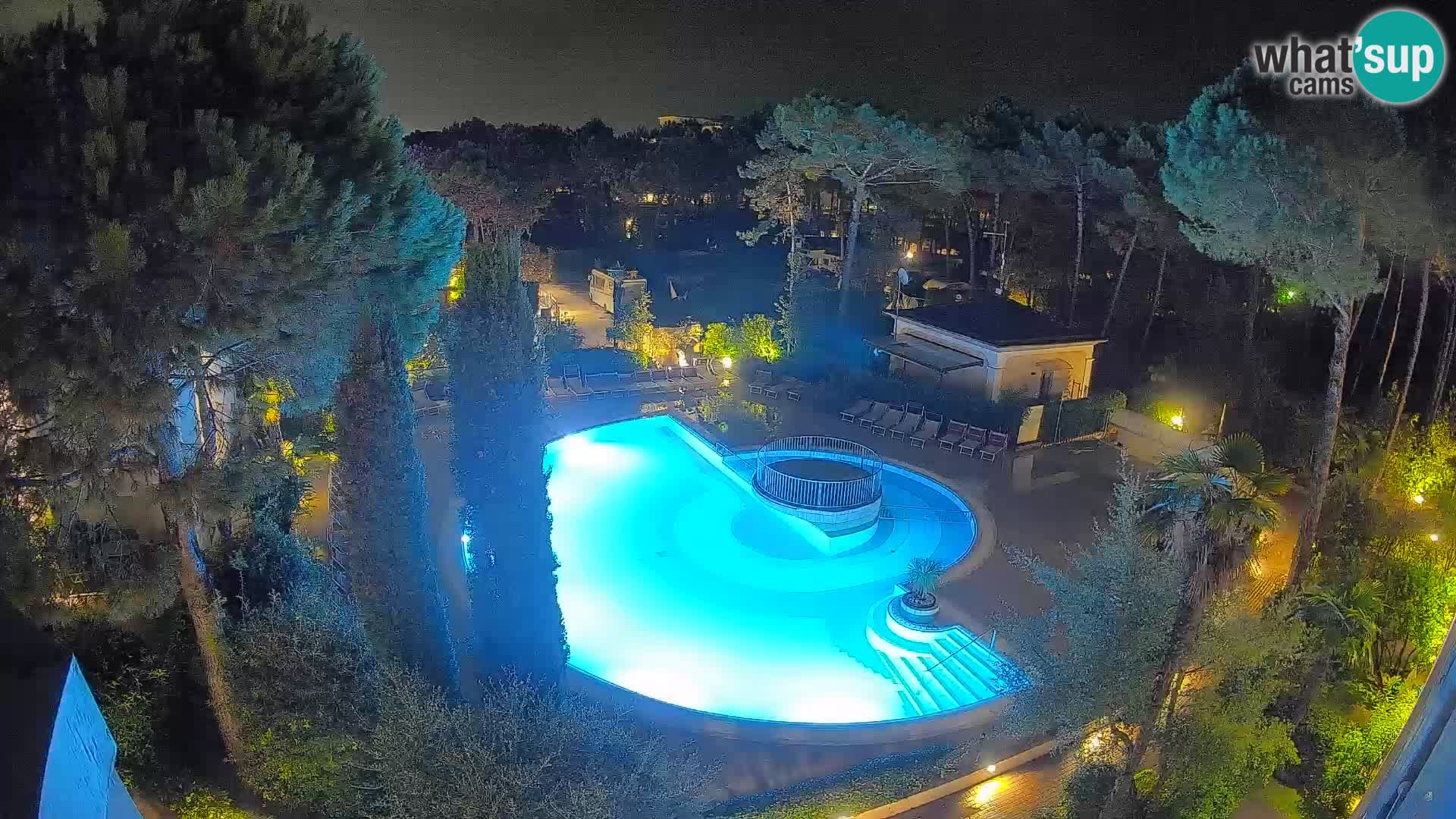 Villaggio Mare Blu pool LIVE webcam Bibione Pineda – Italy