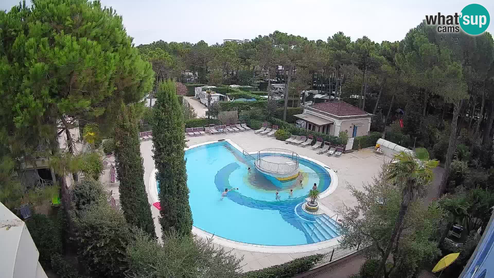 Villaggio Mare Blu Pool LIVE-Webcam Bibione Pineda – Italien
