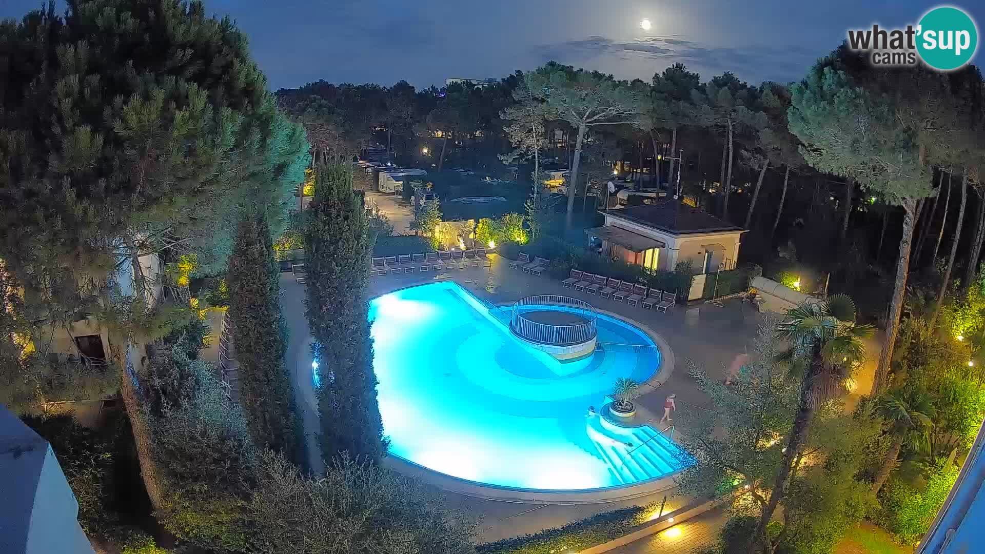 Piscina Villaggio Mare Blu webcam LIVE Bibione Pineda – Italia