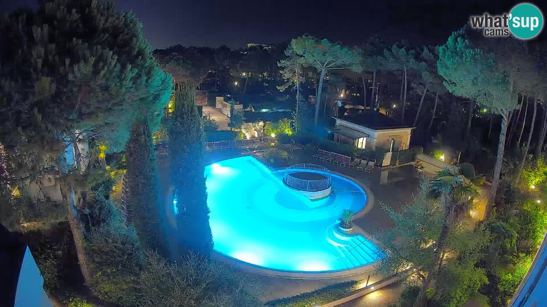 Piscina Villaggio Mare Blu EN VIVO webcam Bibione Pineda – Italia