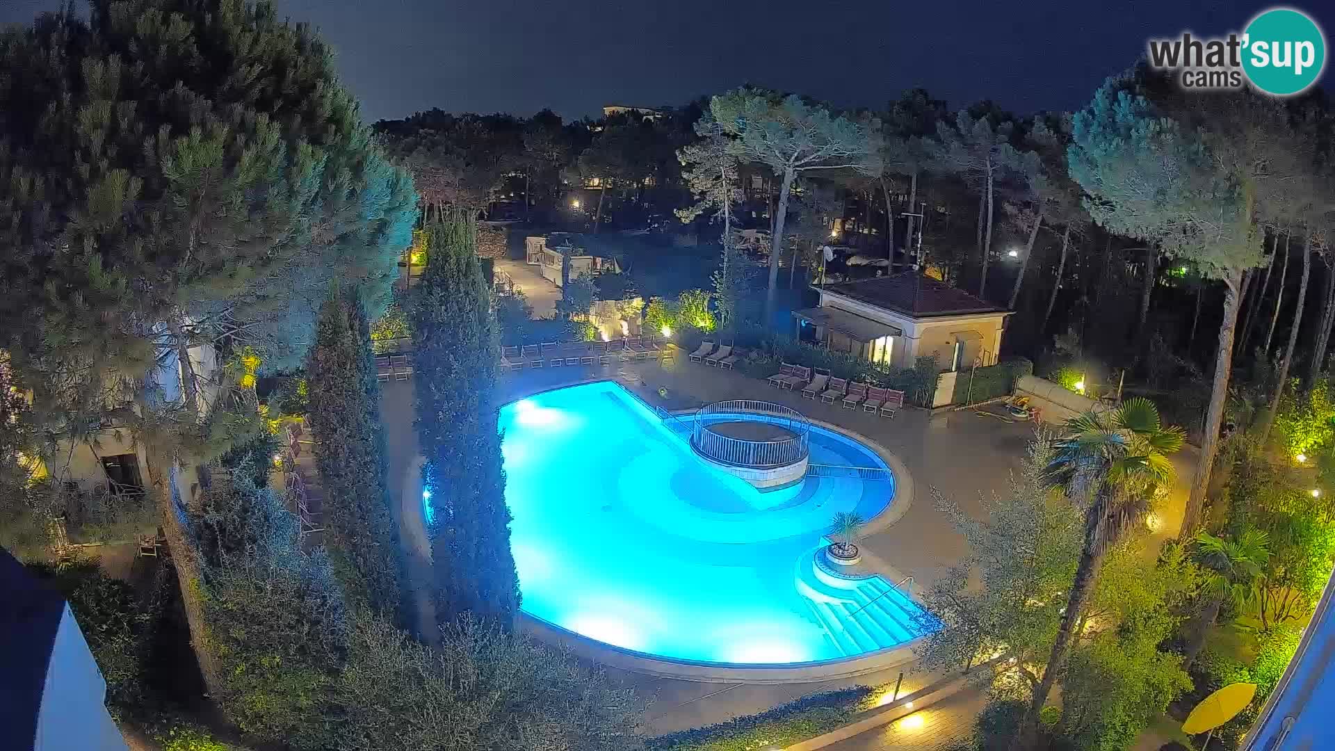 Villaggio Mare Blu pool LIVE webcam Bibione Pineda – Italy