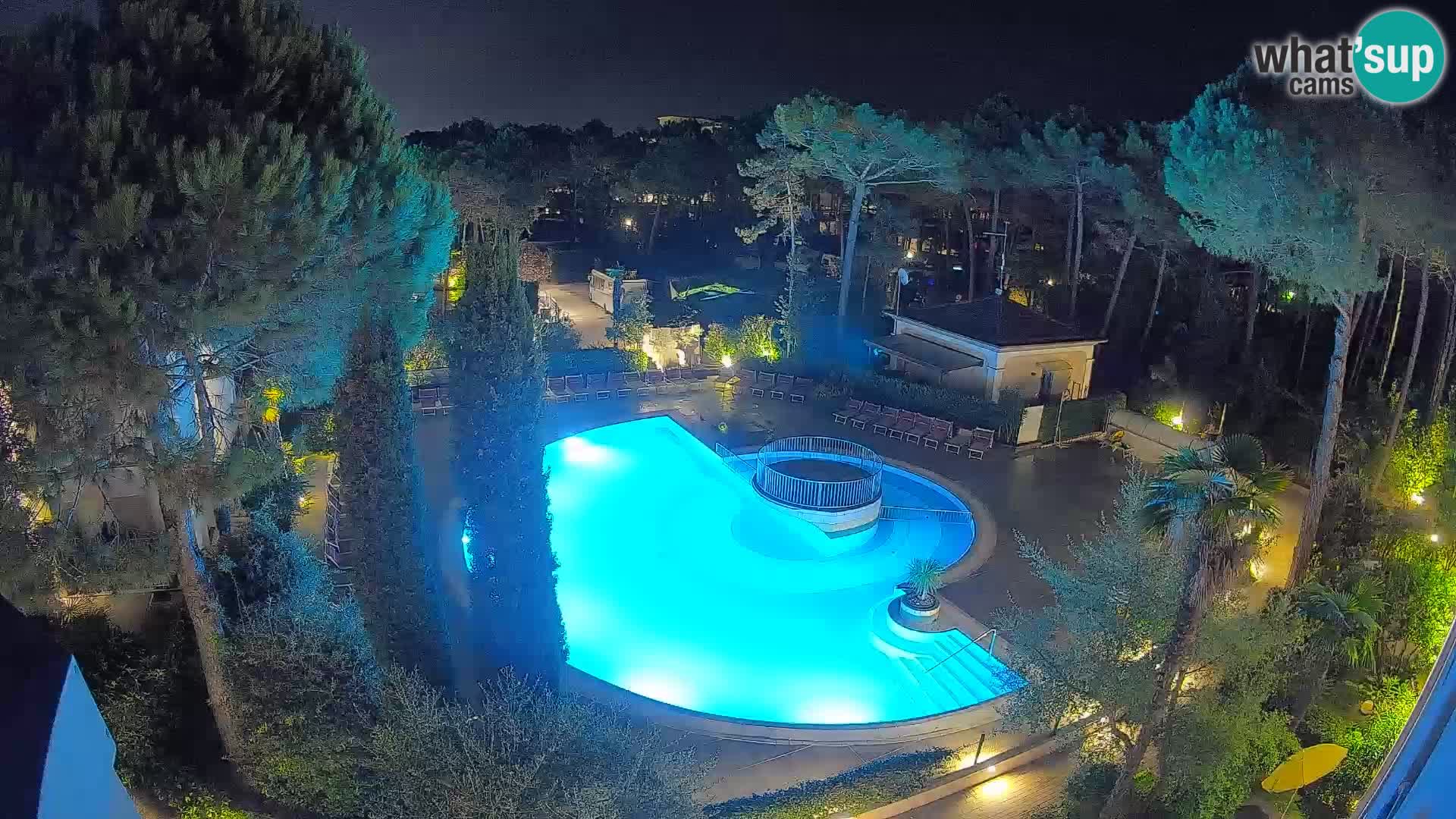 Piscina Villaggio Mare Blu EN VIVO webcam Bibione Pineda – Italia