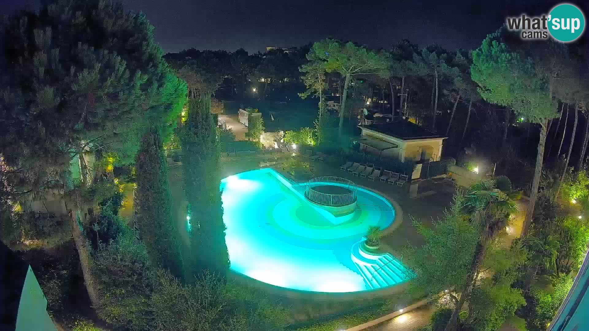 Piscina Villaggio Mare Blu EN VIVO webcam Bibione Pineda – Italia