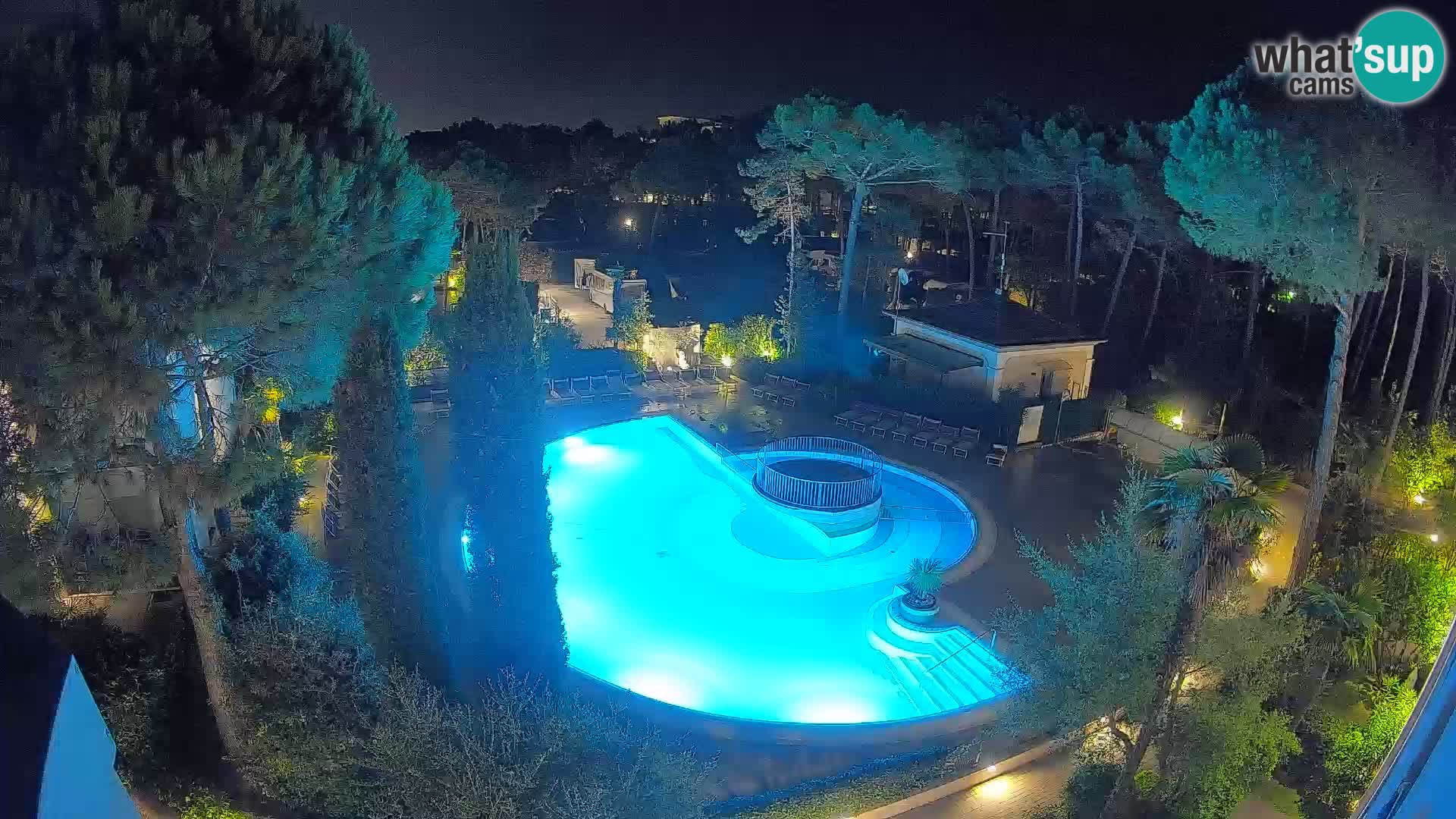 Piscina Villaggio Mare Blu webcam LIVE Bibione Pineda – Italia