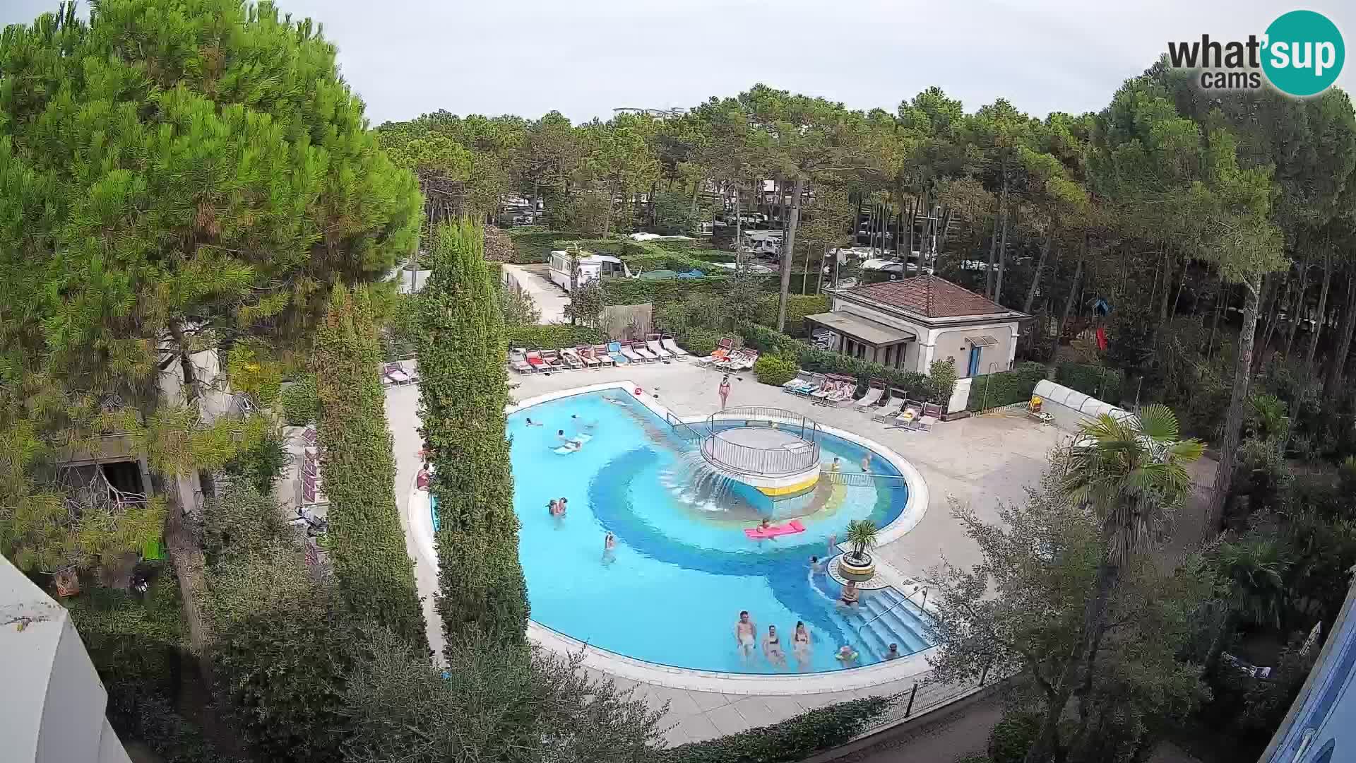 Villaggio Mare Blu Pool LIVE-Webcam Bibione Pineda – Italien