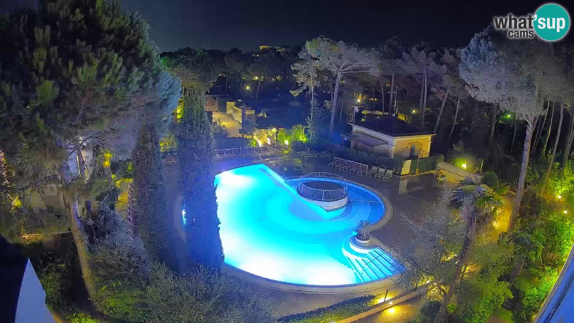 Villaggio Mare Blu pool LIVE webcam Bibione Pineda – Italy