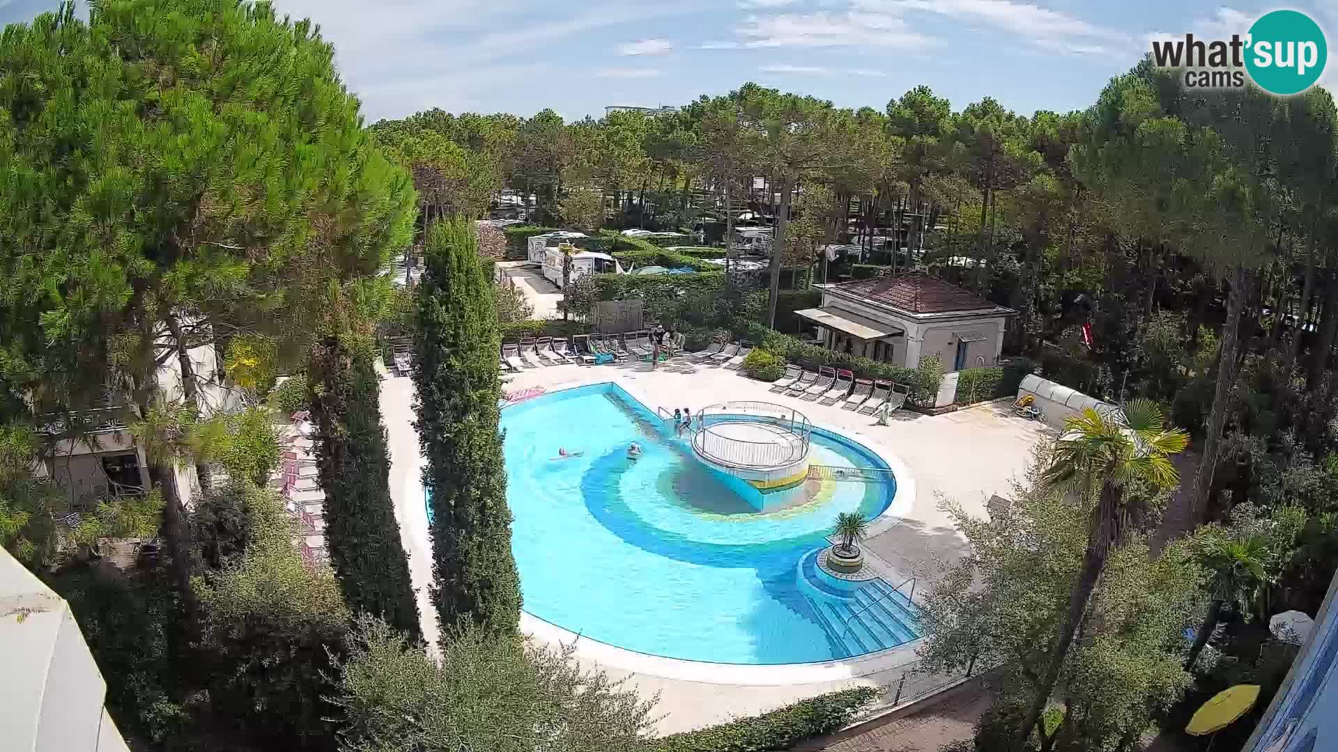 Villaggio Mare Blu Pool LIVE-Webcam Bibione Pineda – Italien