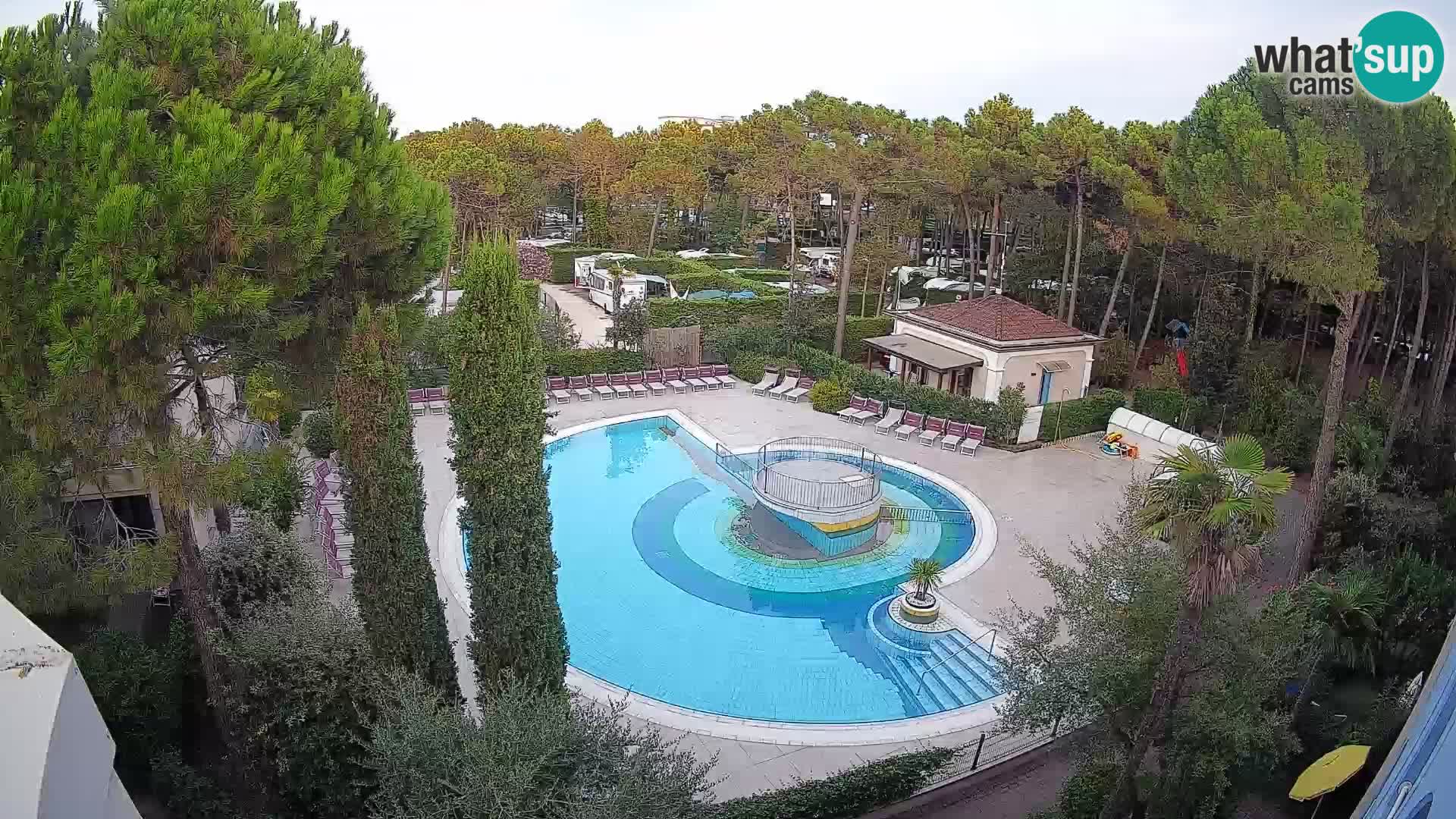 Villaggio Mare Blu Pool LIVE-Webcam Bibione Pineda – Italien