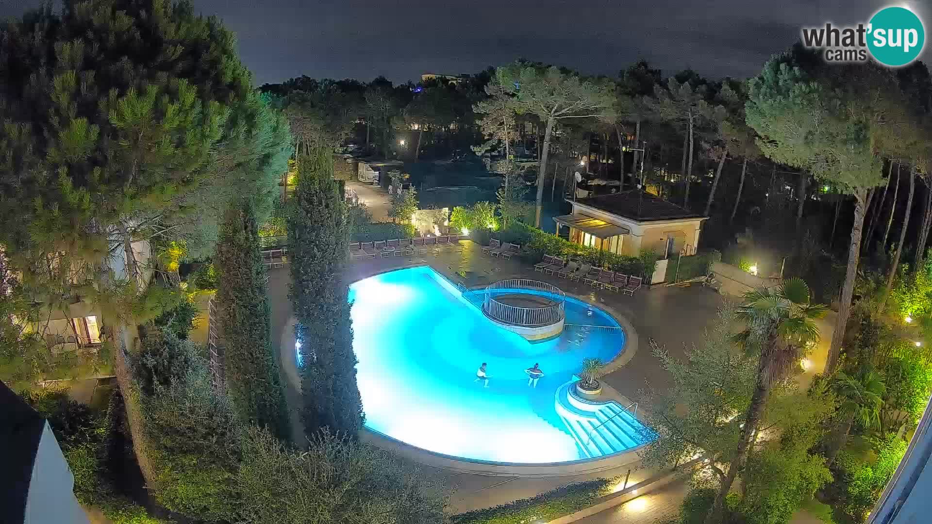 Villaggio Mare Blu piscine LIVE webcam Bibione Pineda – Italie