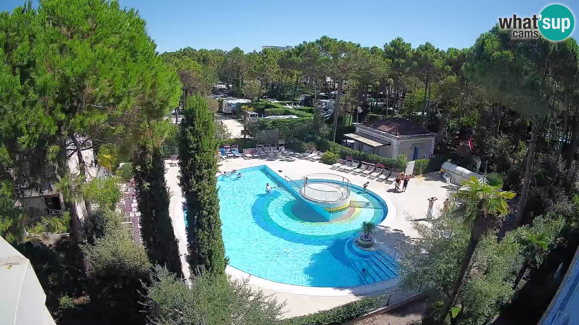 Villaggio Mare Blu Pool LIVE-Webcam Bibione Pineda – Italien