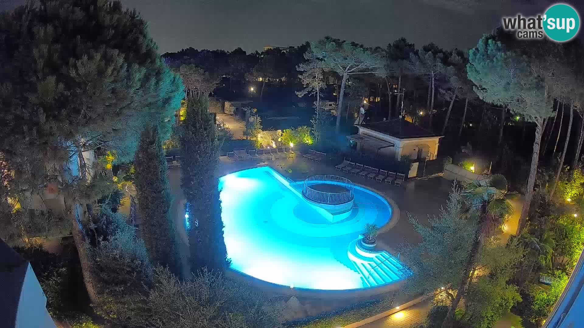 Villaggio Mare Blu pool LIVE webcam Bibione Pineda – Italy