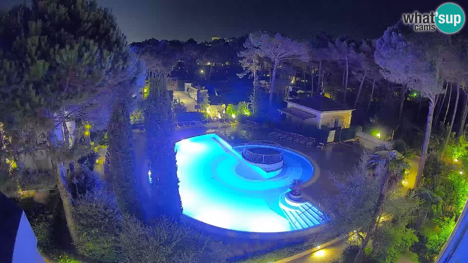 Villaggio Mare Blu pool LIVE webcam Bibione Pineda – Italy
