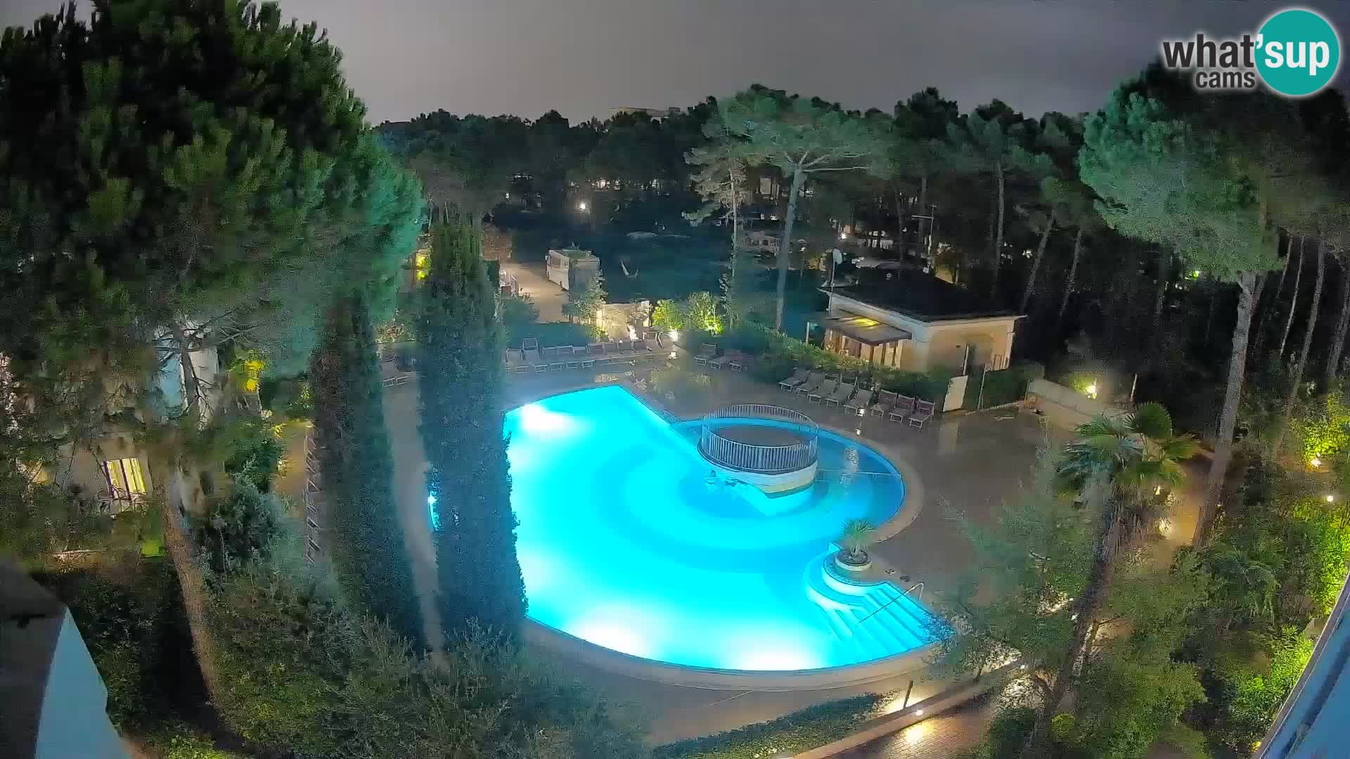 Piscina Villaggio Mare Blu webcam LIVE Bibione Pineda – Italia