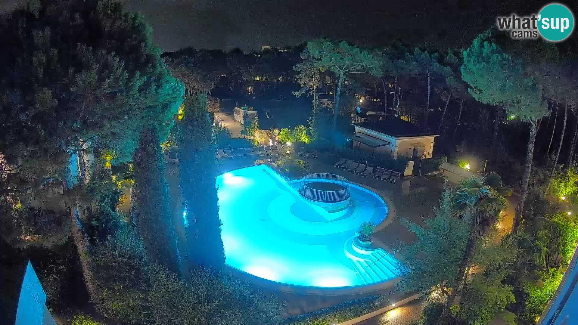 Villaggio Mare Blu pool LIVE webcam Bibione Pineda – Italy