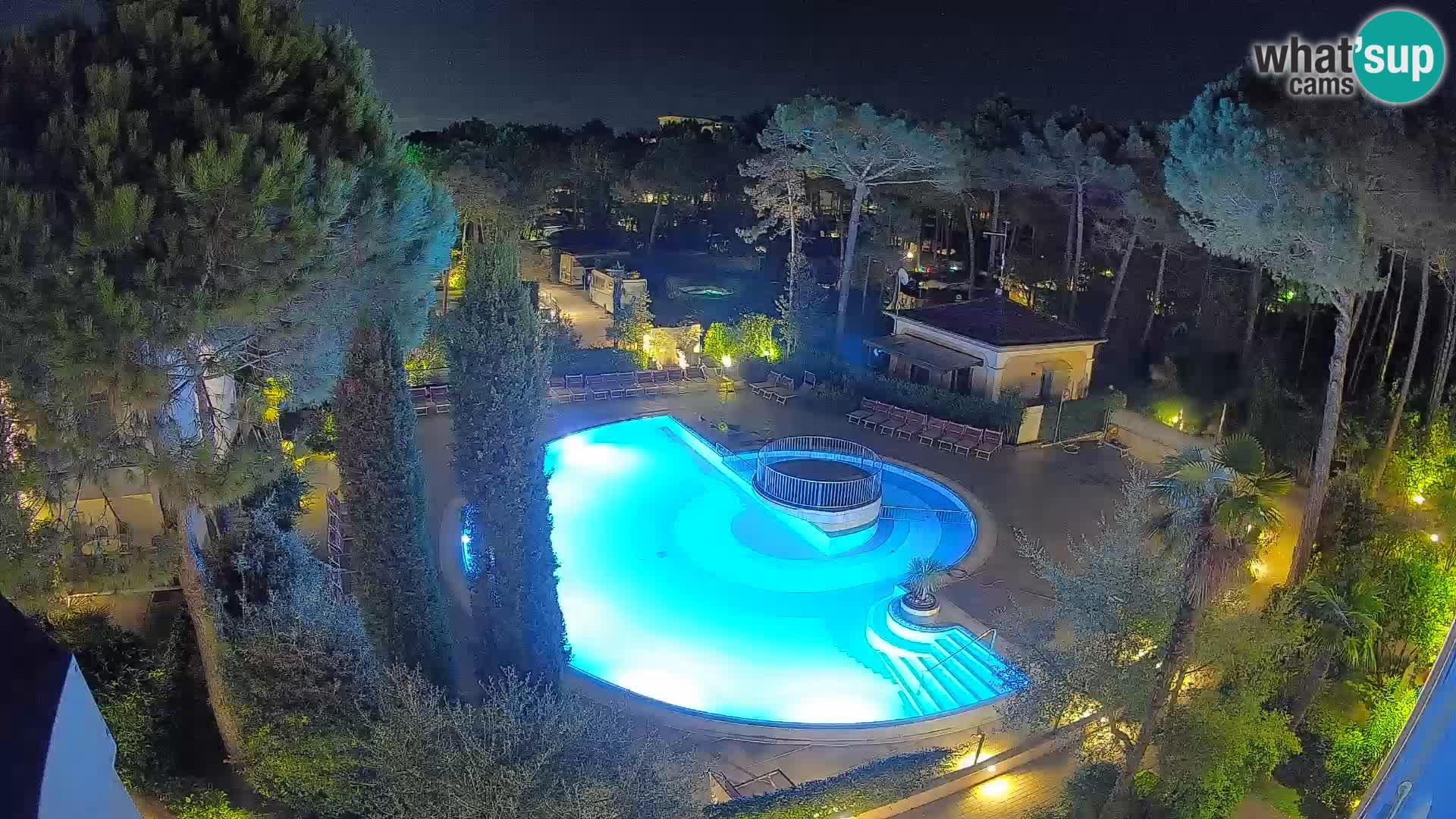 Villaggio Mare Blu piscine LIVE webcam Bibione Pineda – Italie