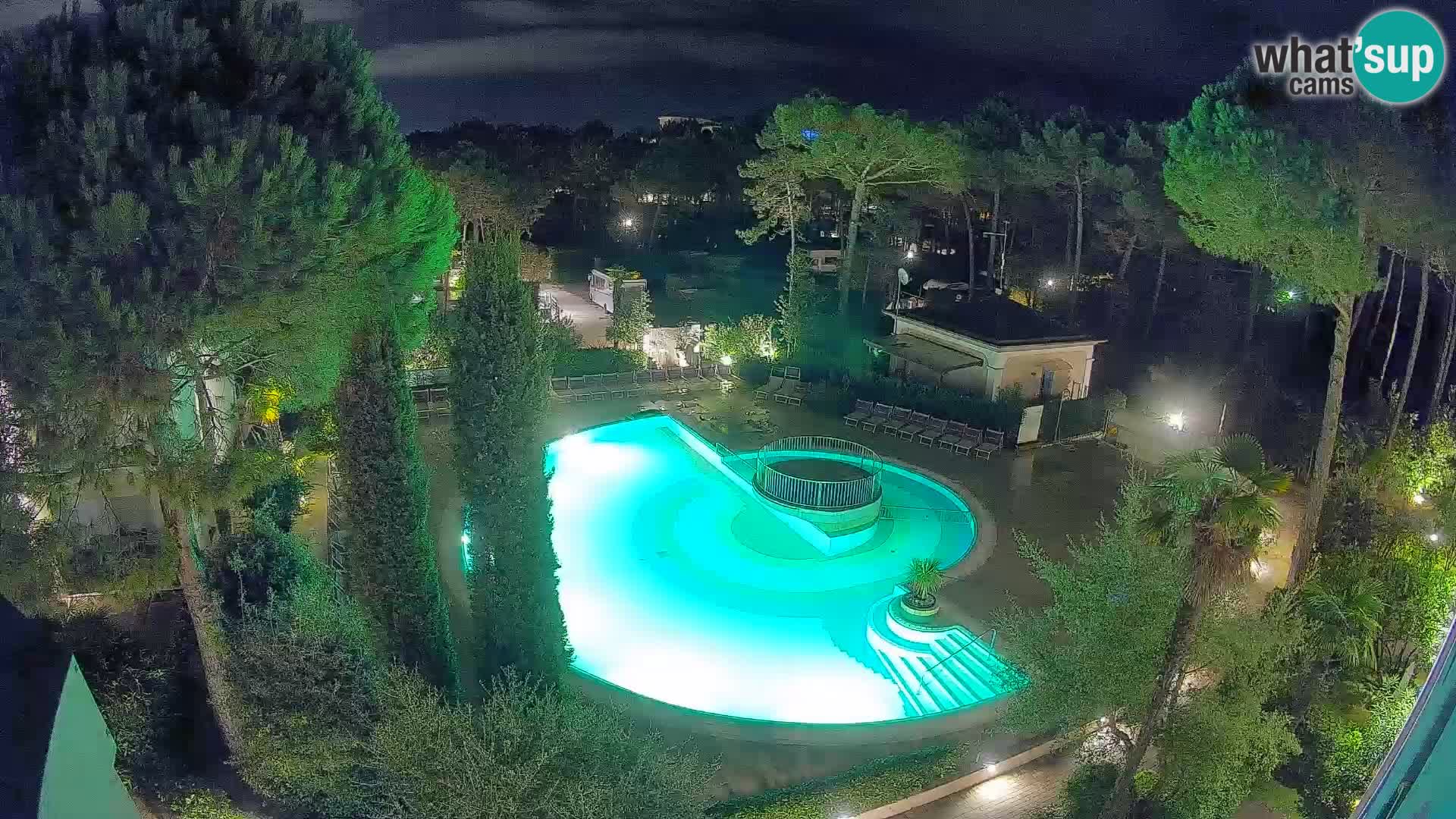 Piscina Villaggio Mare Blu webcam LIVE Bibione Pineda – Italia
