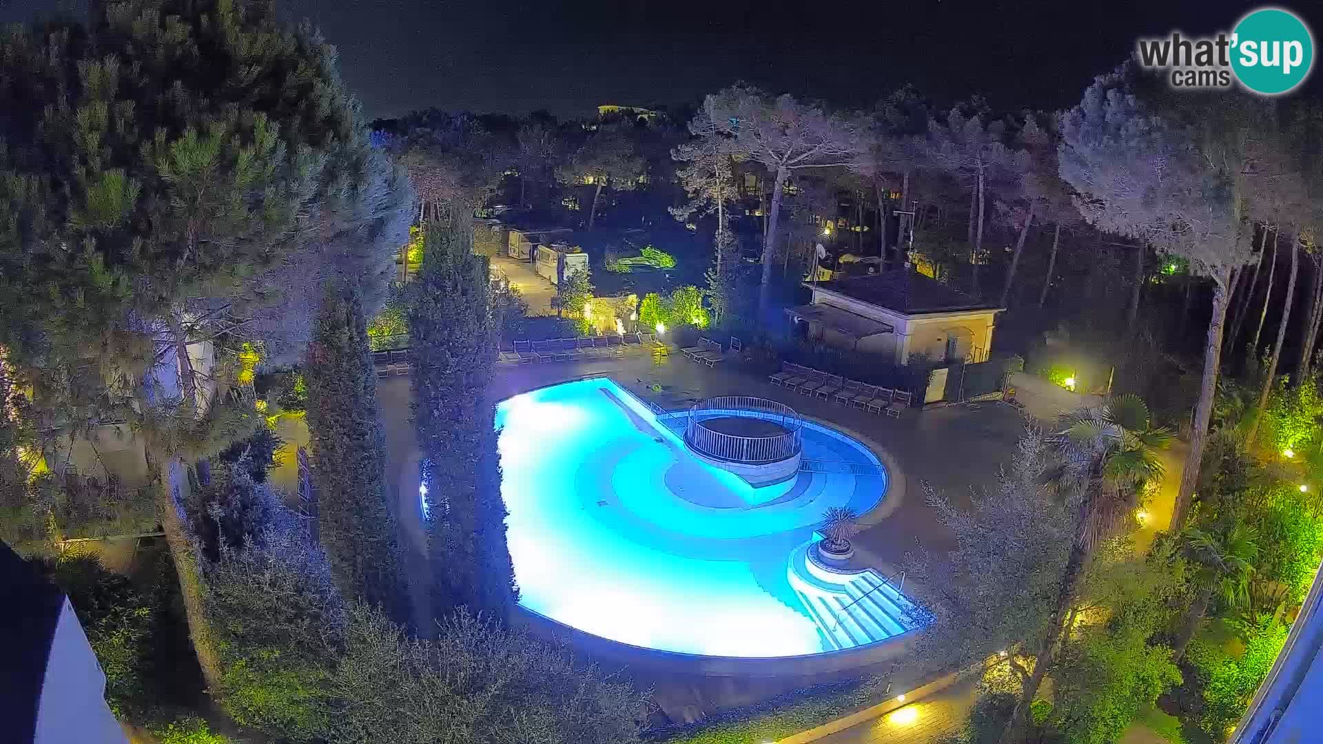 Villaggio Mare Blu pool LIVE webcam Bibione Pineda – Italy