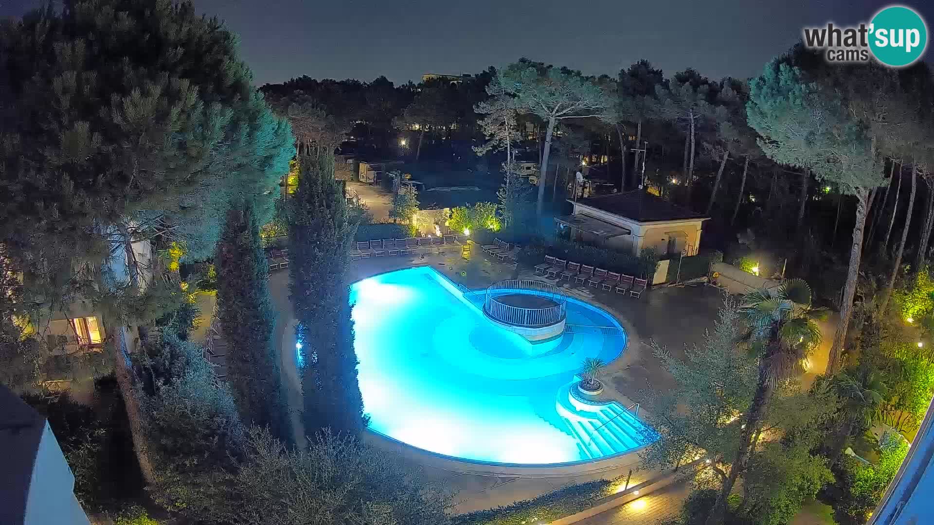 Villaggio Mare Blu pool LIVE webcam Bibione Pineda – Italy