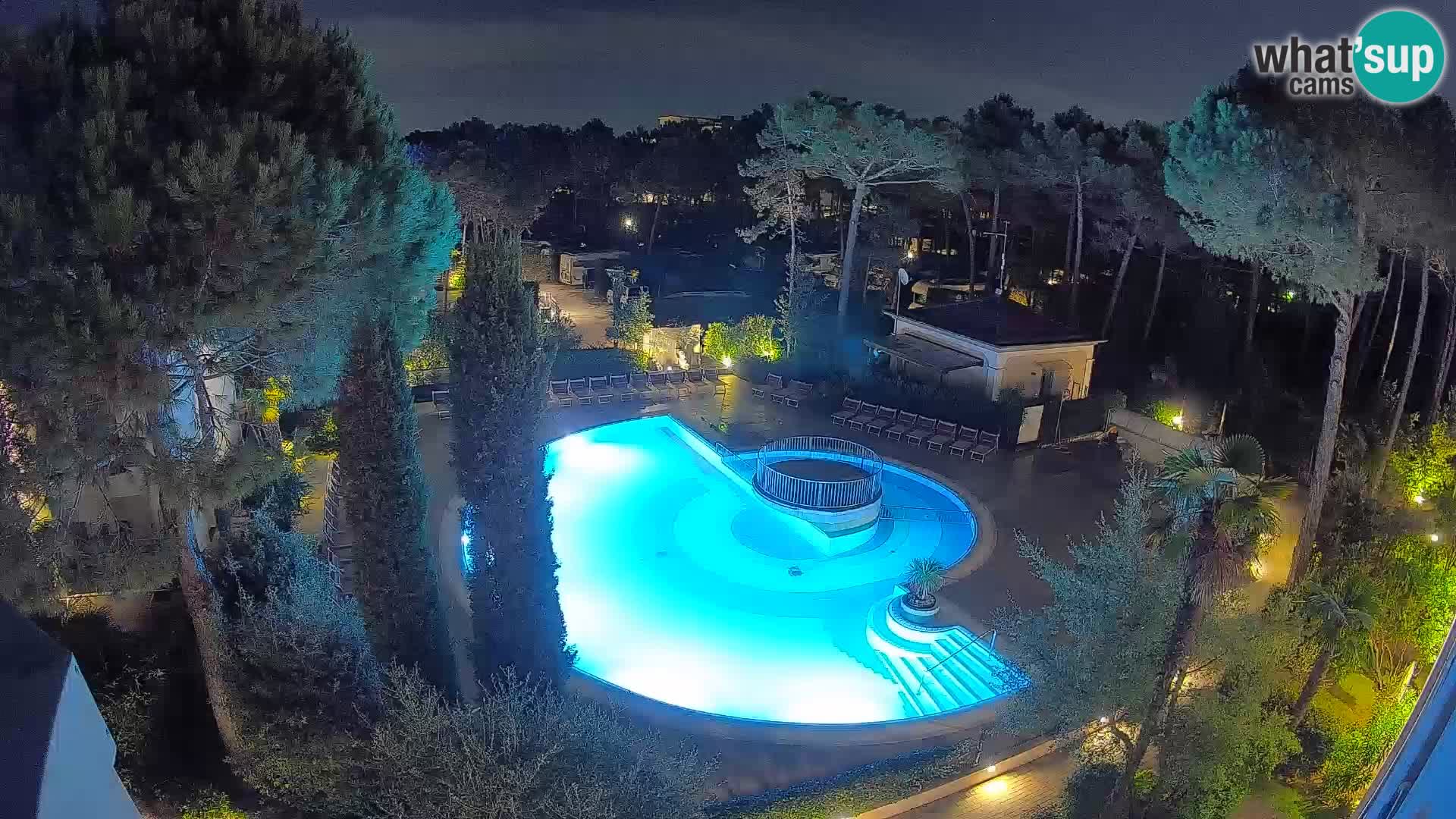 Piscina Villaggio Mare Blu EN VIVO webcam Bibione Pineda – Italia