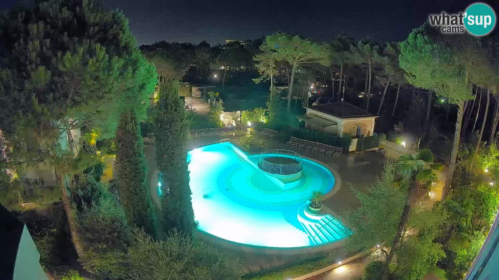 Villaggio Mare Blu piscine LIVE webcam Bibione Pineda – Italie