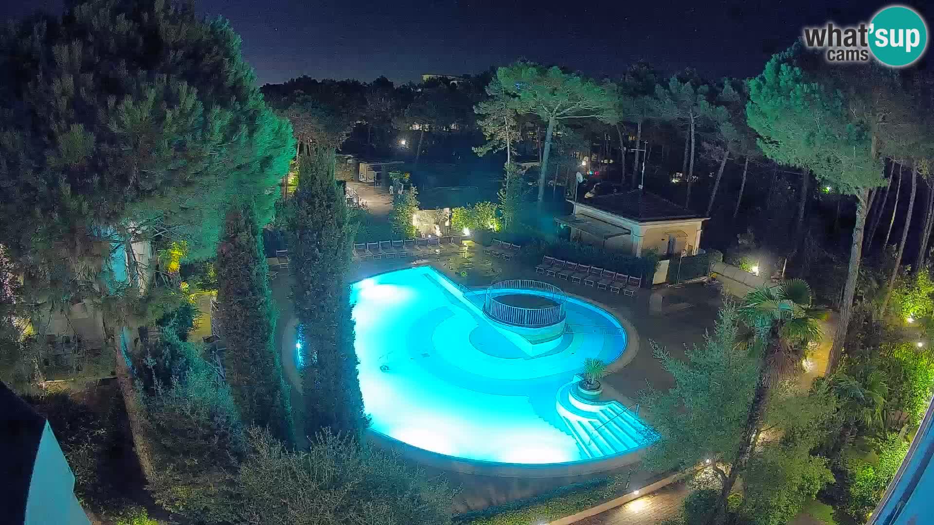 Villaggio Mare Blu pool LIVE webcam Bibione Pineda – Italy