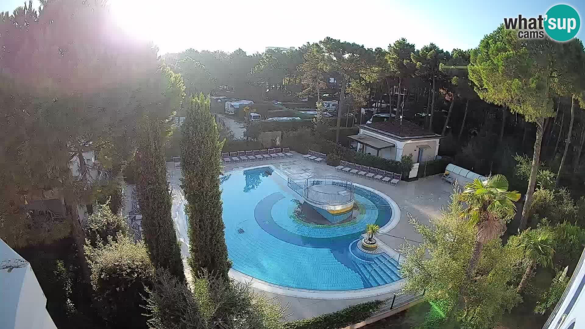 Villaggio Mare Blu Pool LIVE-Webcam Bibione Pineda – Italien