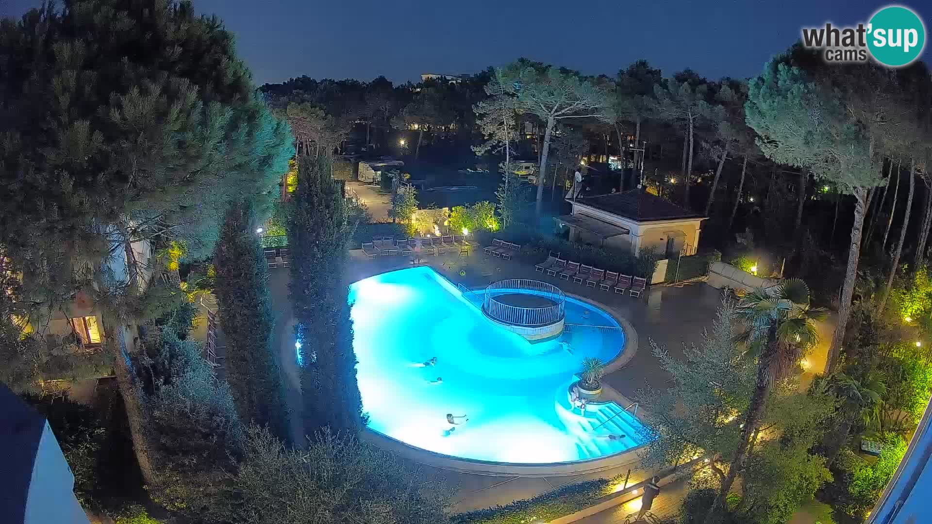 Piscina Villaggio Mare Blu EN VIVO webcam Bibione Pineda – Italia