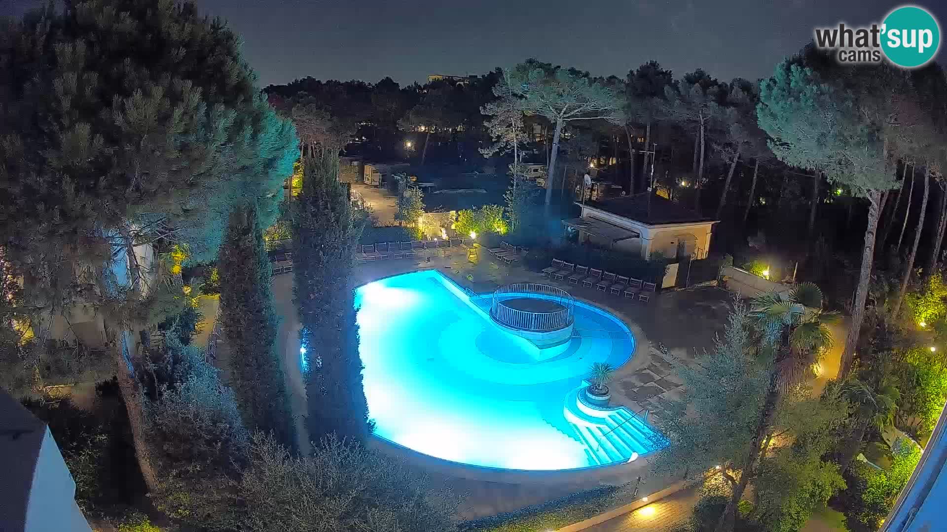 Piscina Villaggio Mare Blu webcam LIVE Bibione Pineda – Italia