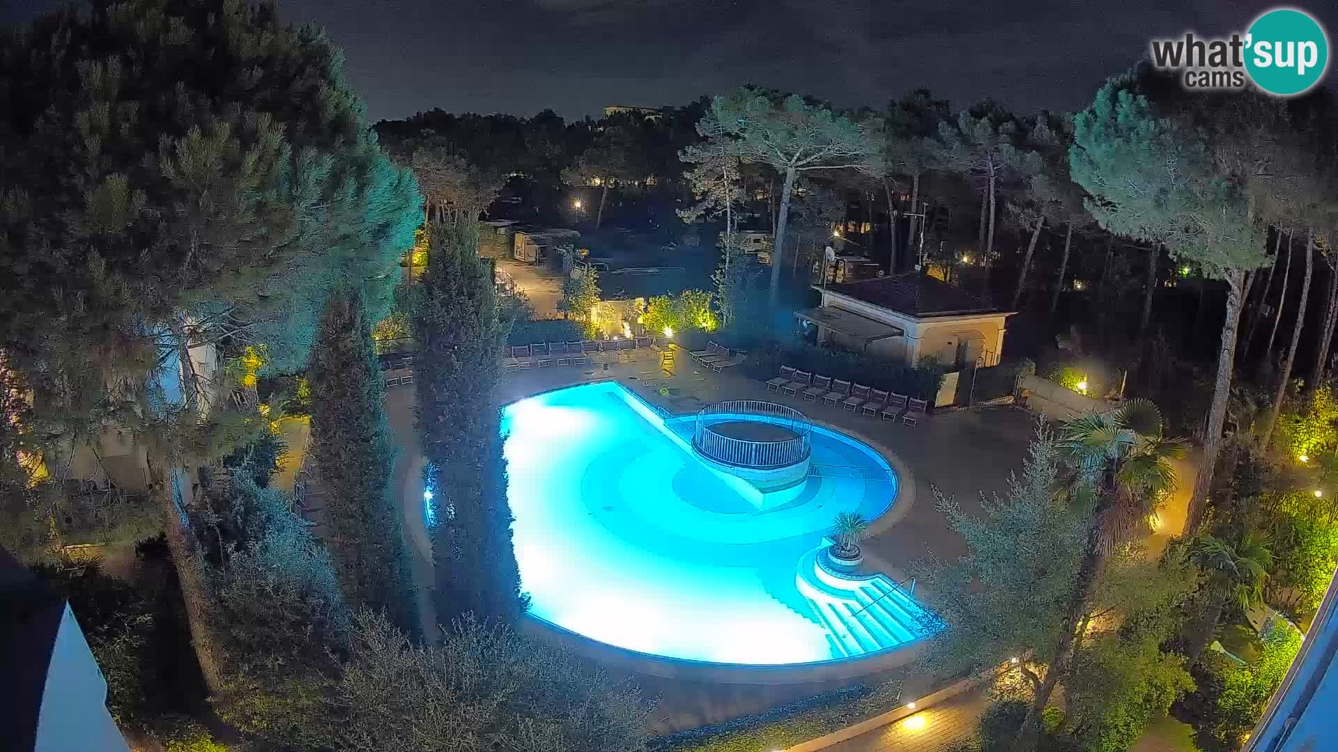 Piscina Villaggio Mare Blu EN VIVO webcam Bibione Pineda – Italia