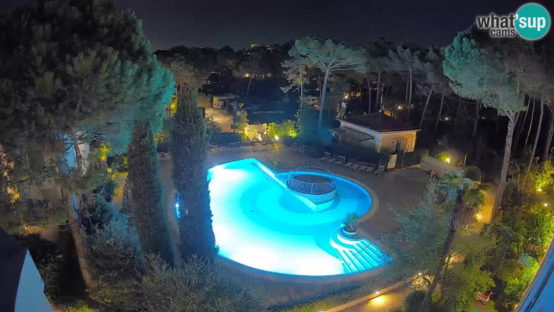 Piscina Villaggio Mare Blu webcam LIVE Bibione Pineda – Italia