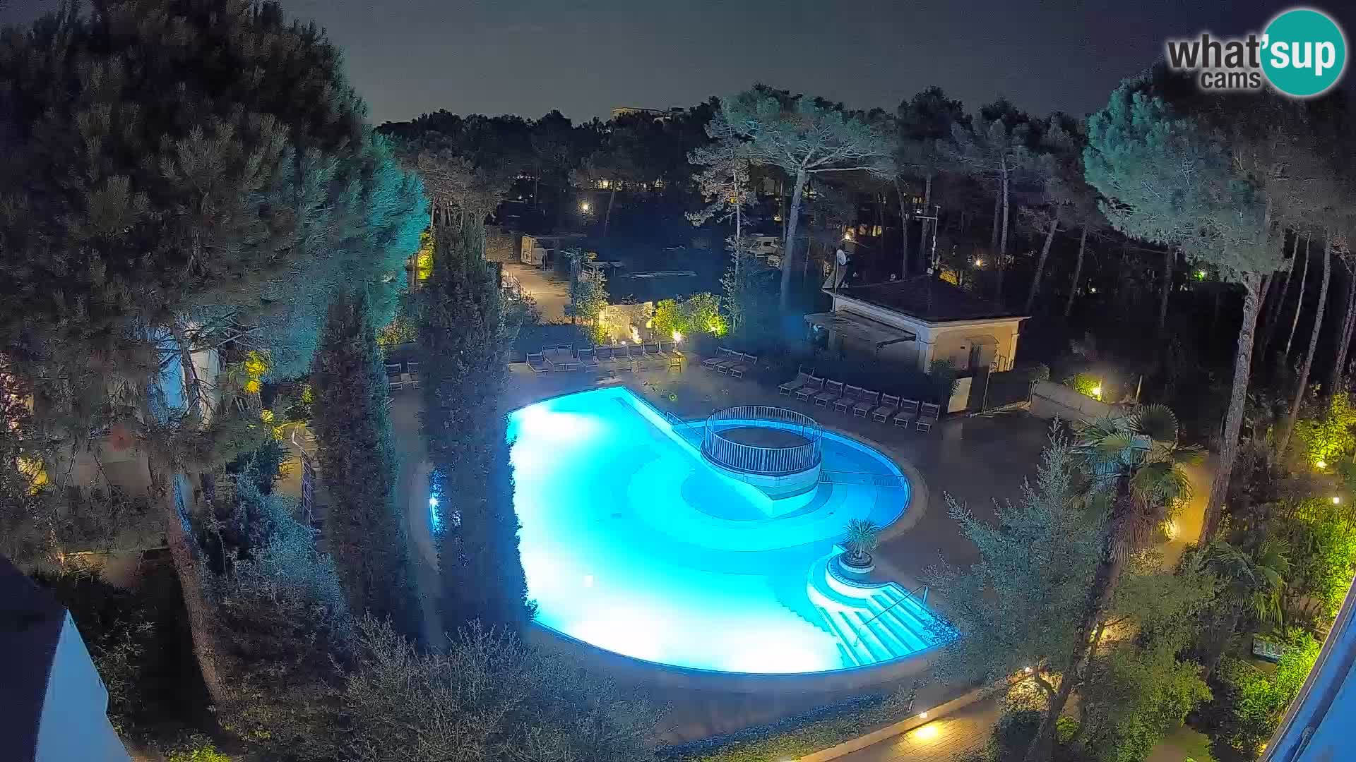 Piscina Villaggio Mare Blu webcam LIVE Bibione Pineda – Italia