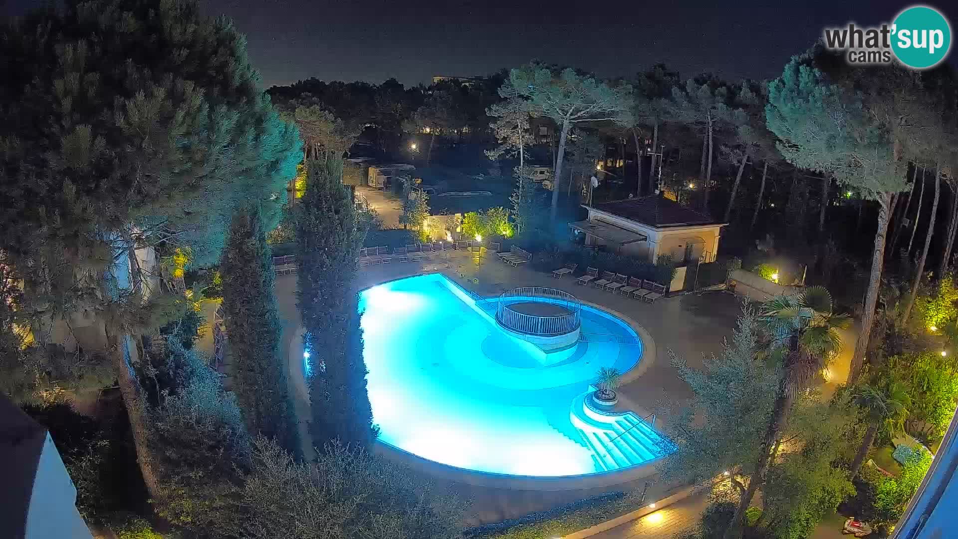 Villaggio Mare Blu pool LIVE webcam Bibione Pineda – Italy