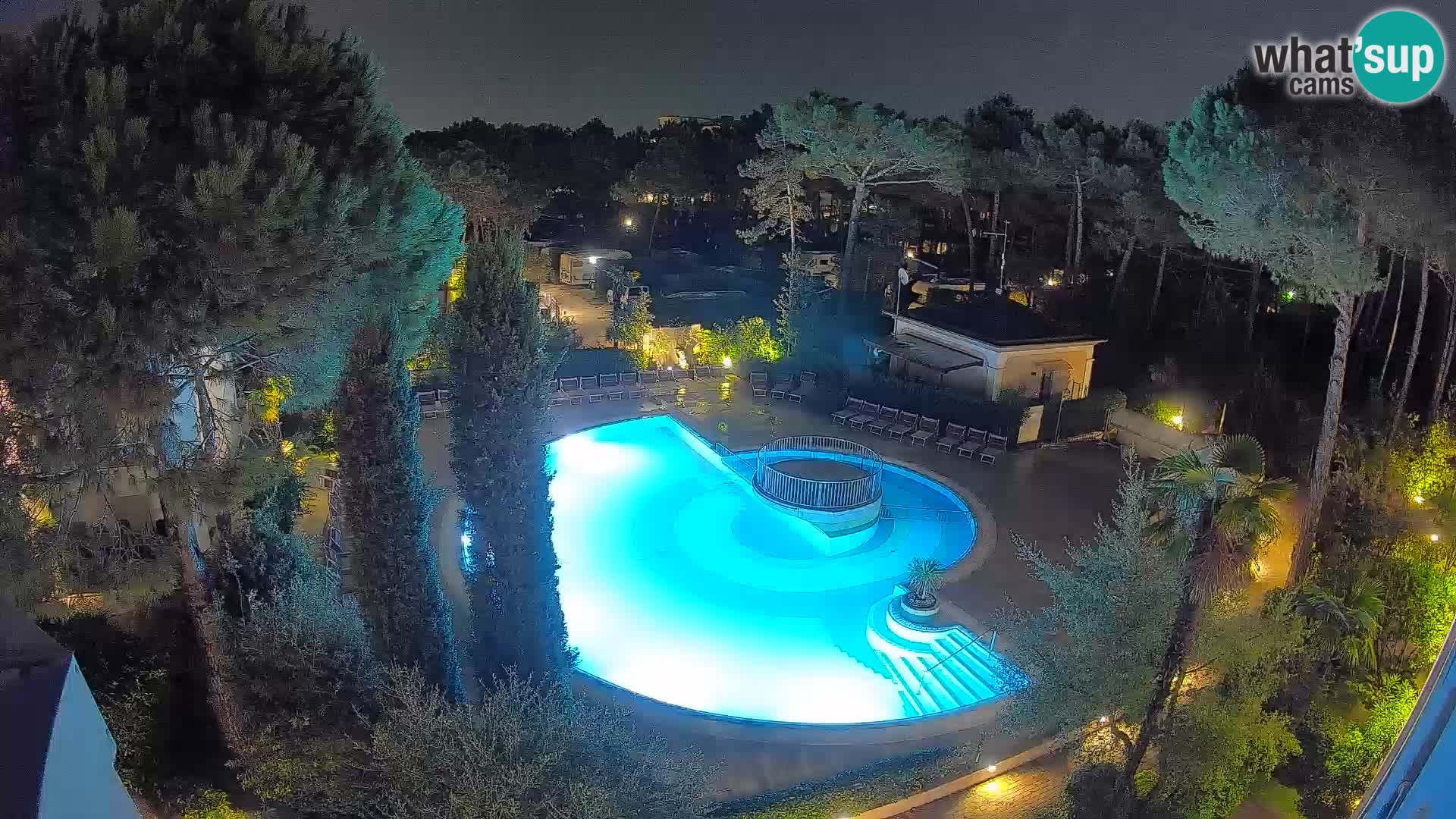 Piscina Villaggio Mare Blu webcam LIVE Bibione Pineda – Italia