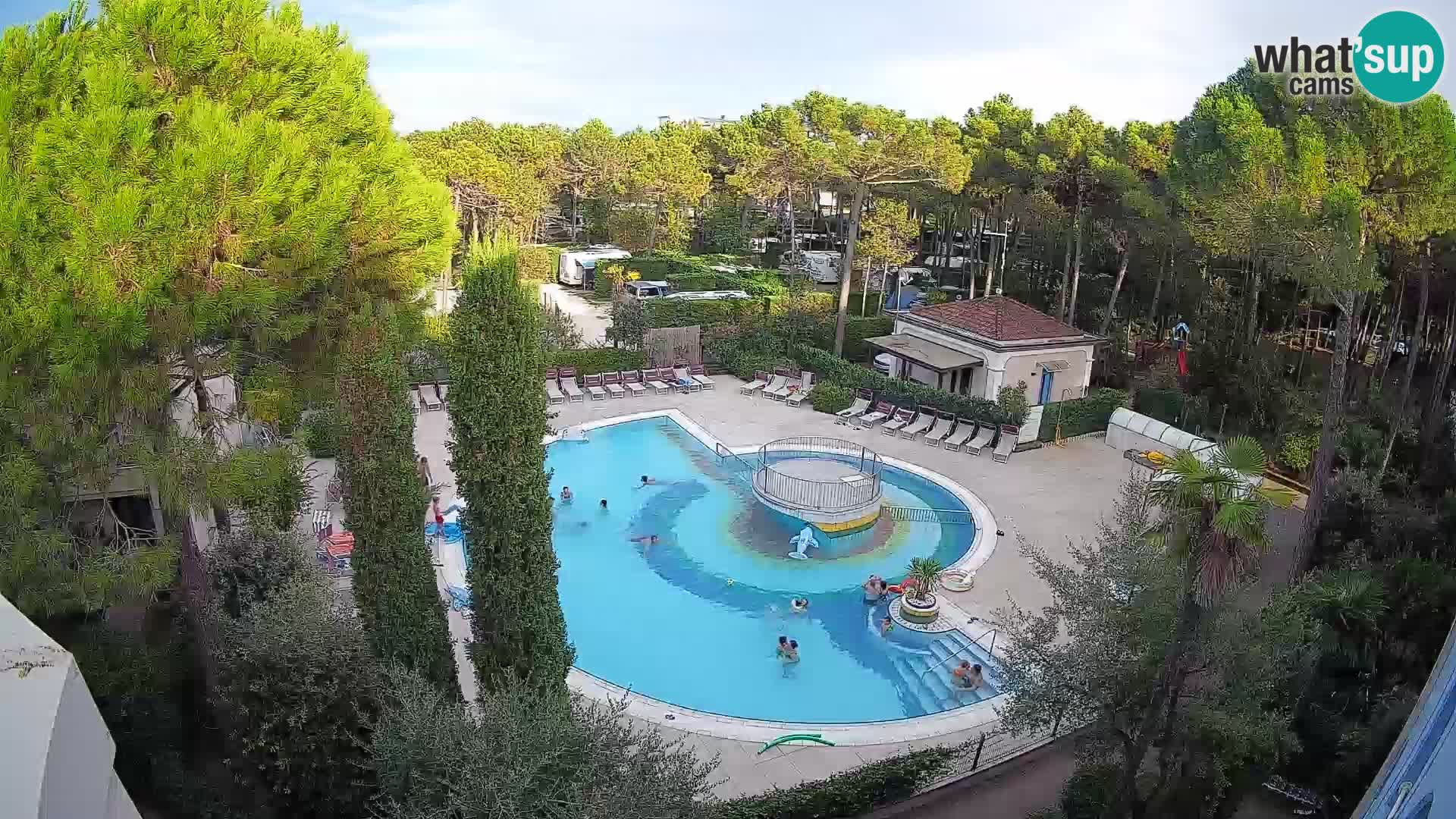 Villaggio Mare Blu Pool LIVE-Webcam Bibione Pineda – Italien