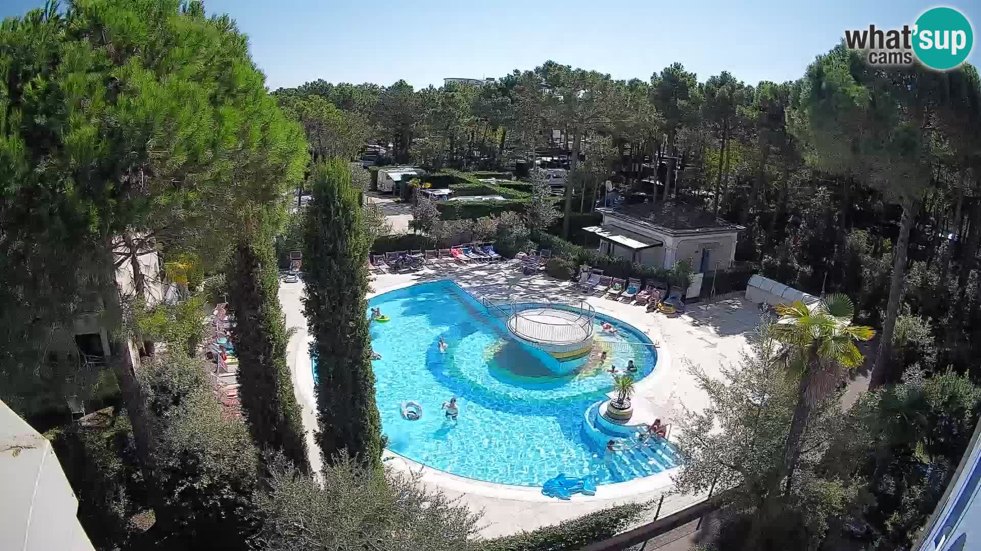 Villaggio Mare Blu Pool LIVE-Webcam Bibione Pineda – Italien
