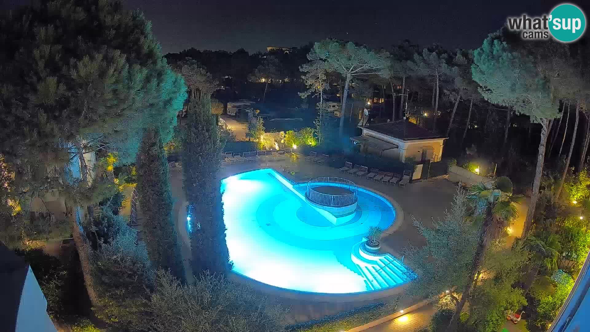 Villaggio Mare Blu piscine LIVE webcam Bibione Pineda – Italie