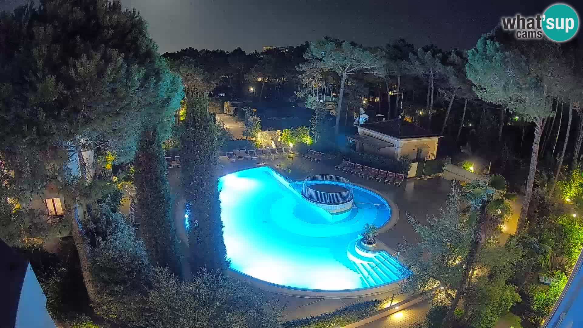 Villaggio Mare Blu pool LIVE webcam Bibione Pineda – Italy