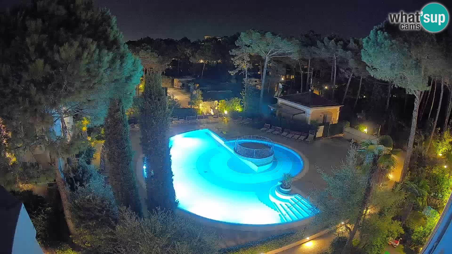 Villaggio Mare Blu pool LIVE webcam Bibione Pineda – Italy