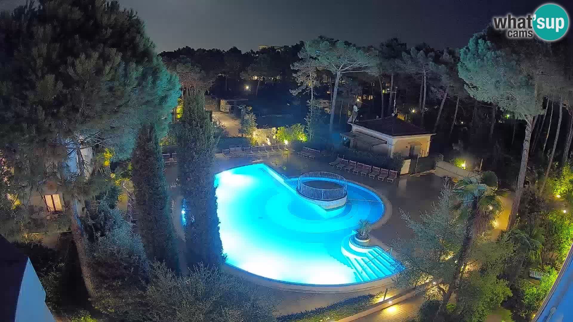Piscina Villaggio Mare Blu webcam LIVE Bibione Pineda – Italia