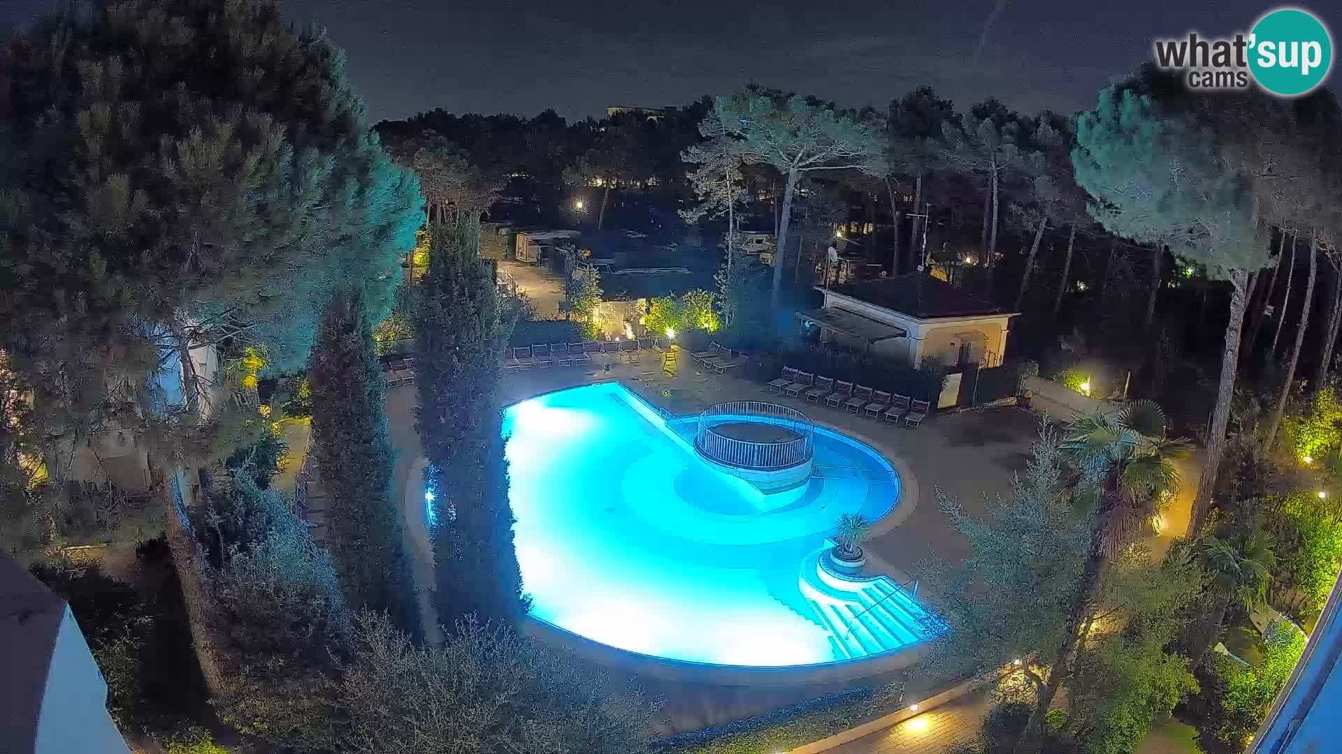 Villaggio Mare Blu pool LIVE webcam Bibione Pineda – Italy