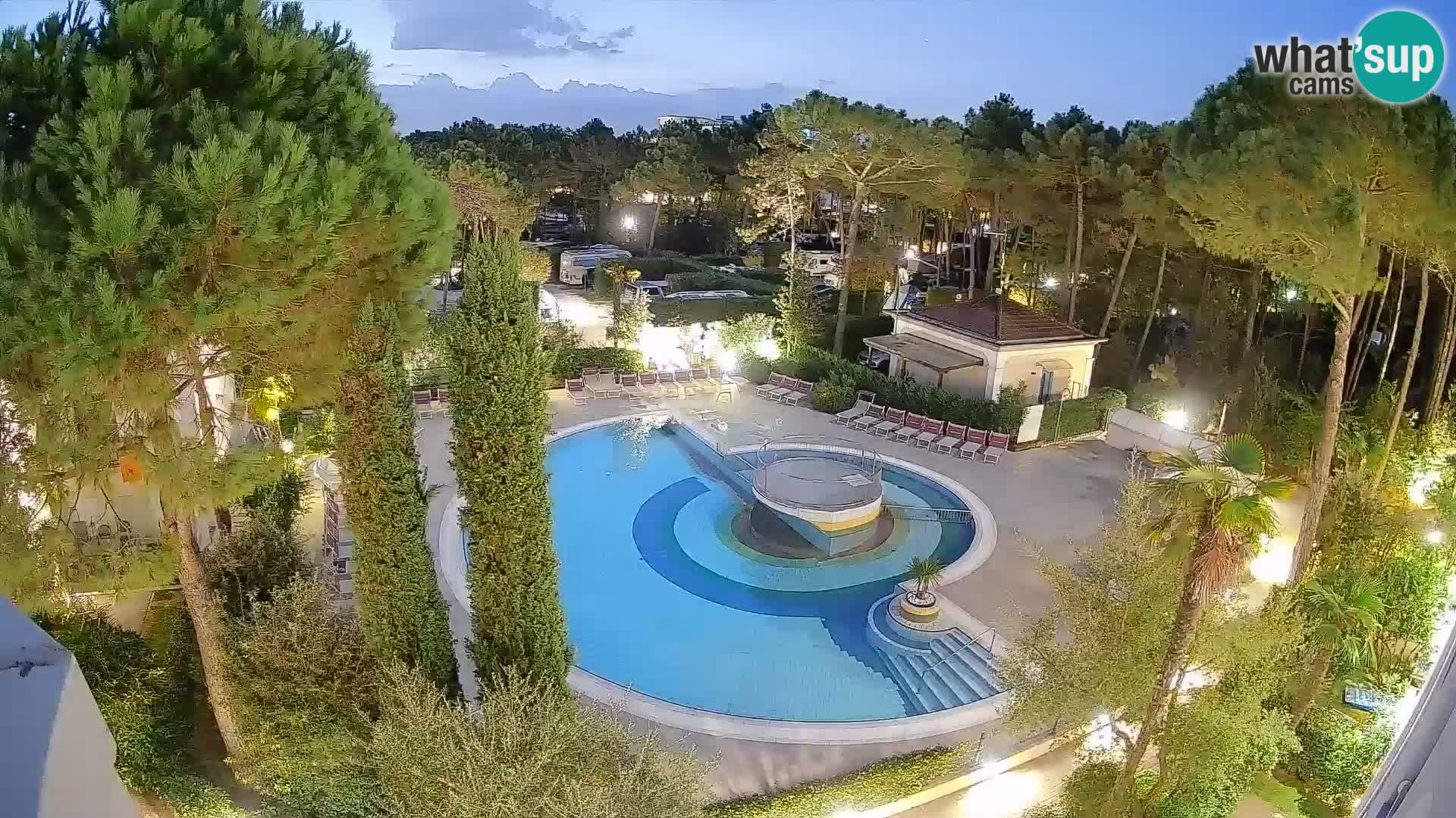 Villaggio Mare Blu Pool LIVE-Webcam Bibione Pineda – Italien