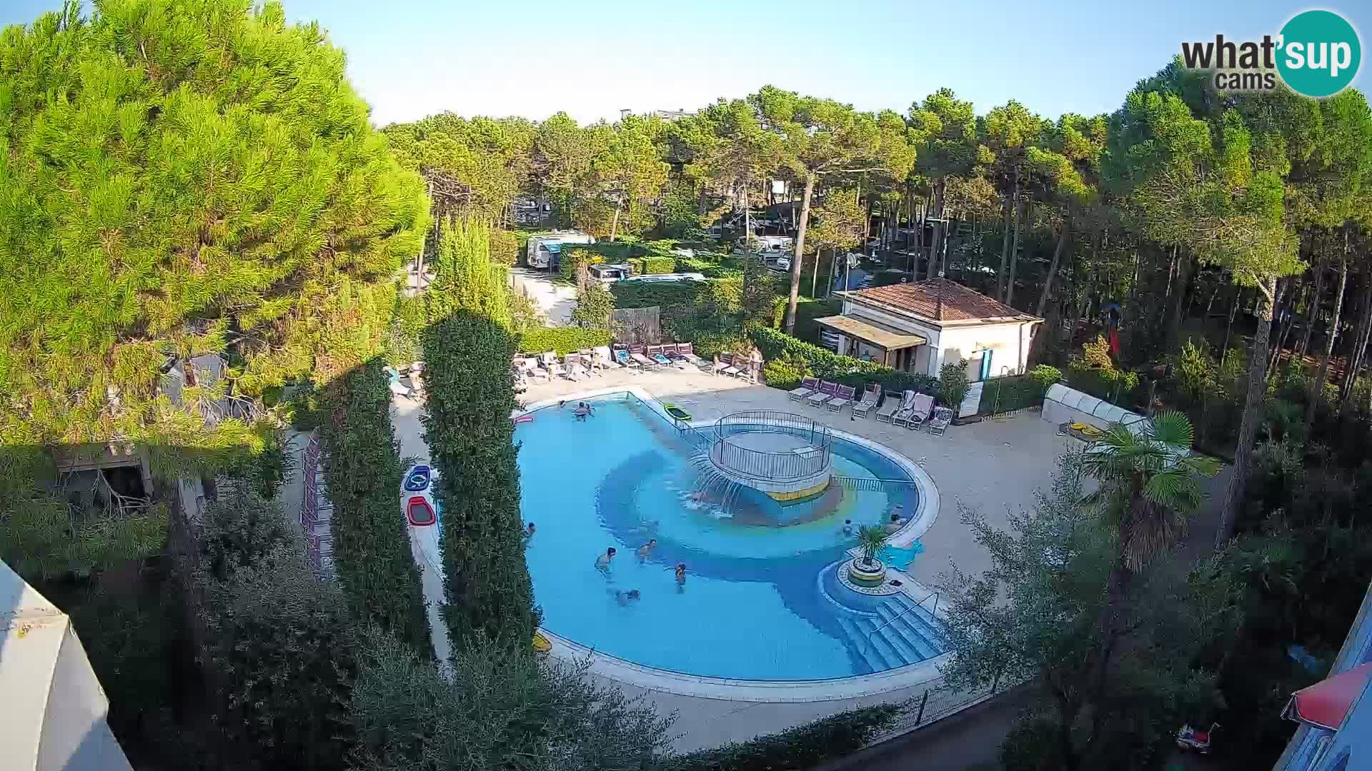 Villaggio Mare Blu Pool LIVE-Webcam Bibione Pineda – Italien