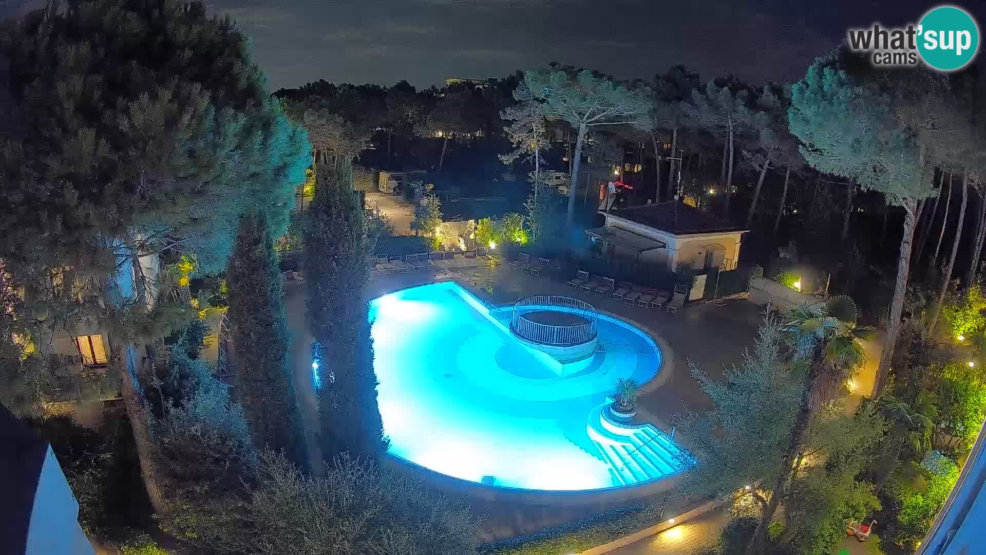 Piscina Villaggio Mare Blu EN VIVO webcam Bibione Pineda – Italia