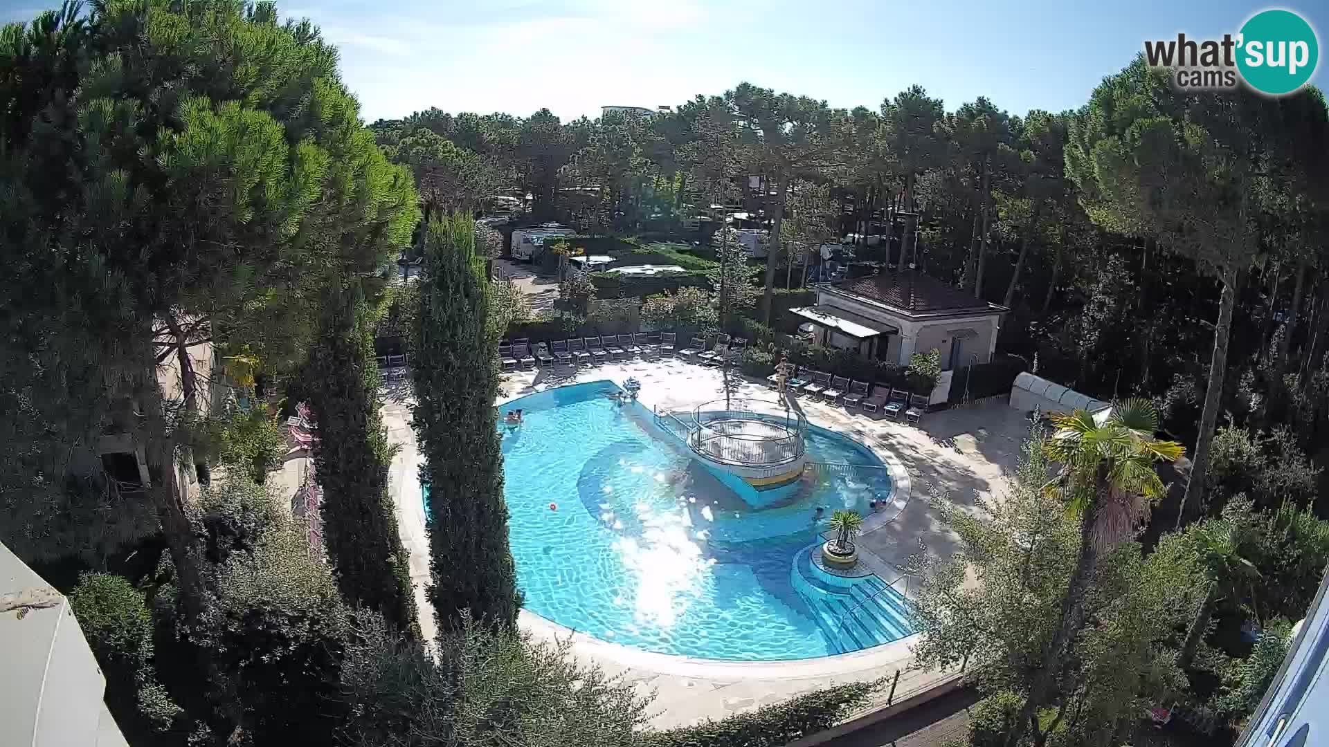 Villaggio Mare Blu Pool LIVE-Webcam Bibione Pineda – Italien