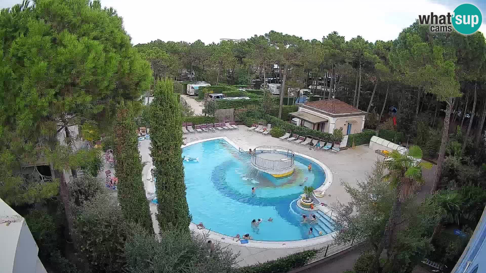 Villaggio Mare Blu Pool LIVE-Webcam Bibione Pineda – Italien